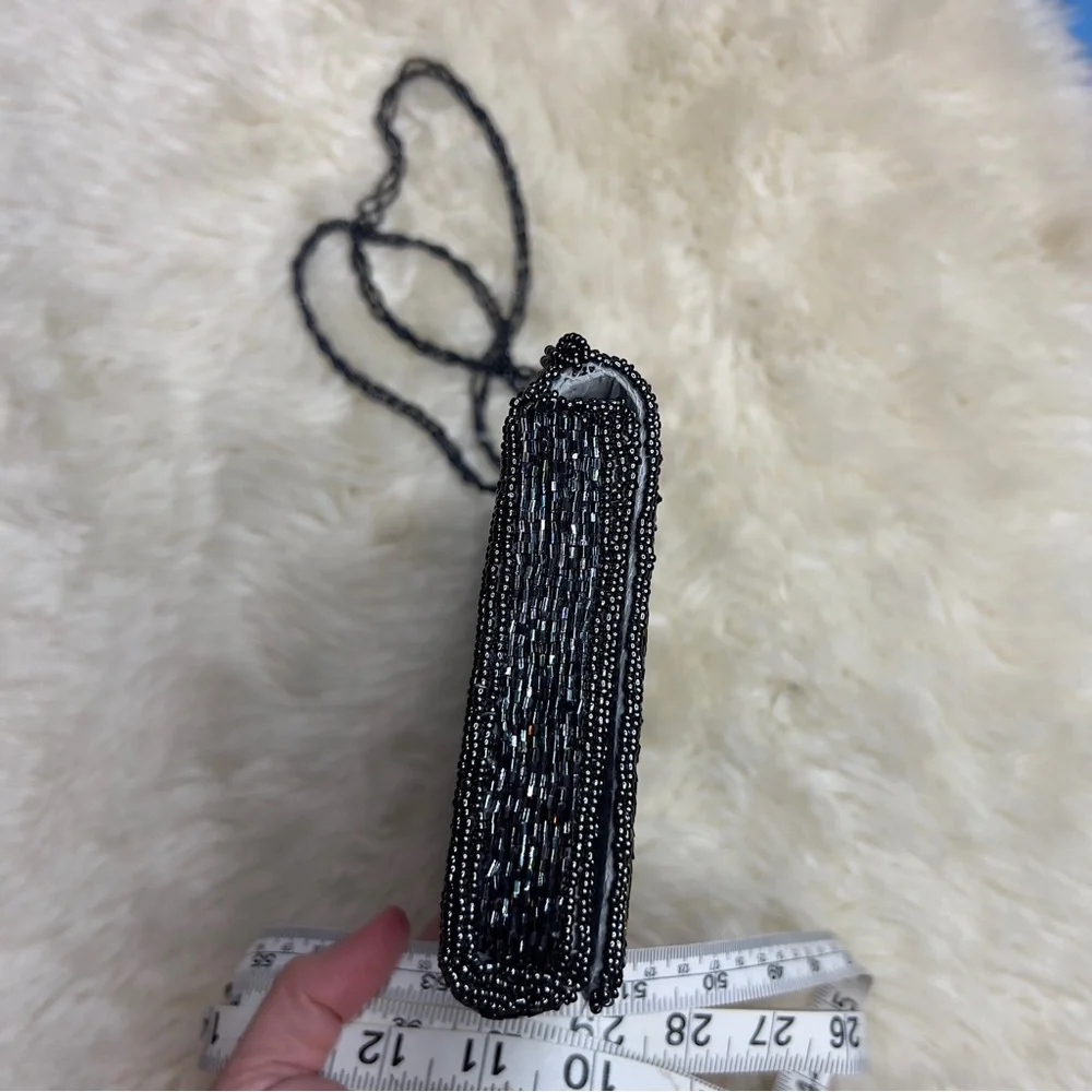 Vintage art deco style sparkling beaded formal purse/clutch - Picture 7 of 16